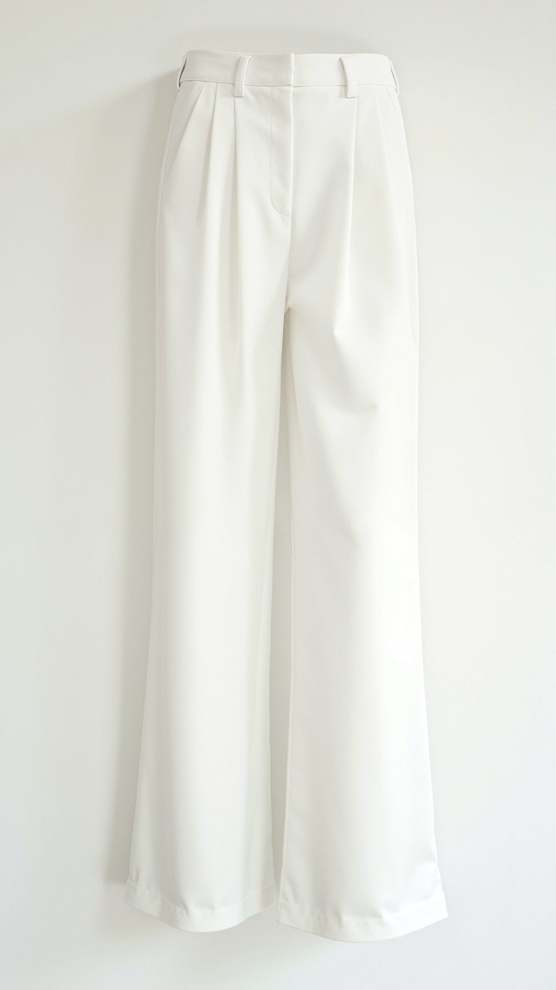 High Waist Straight Leg Trousers