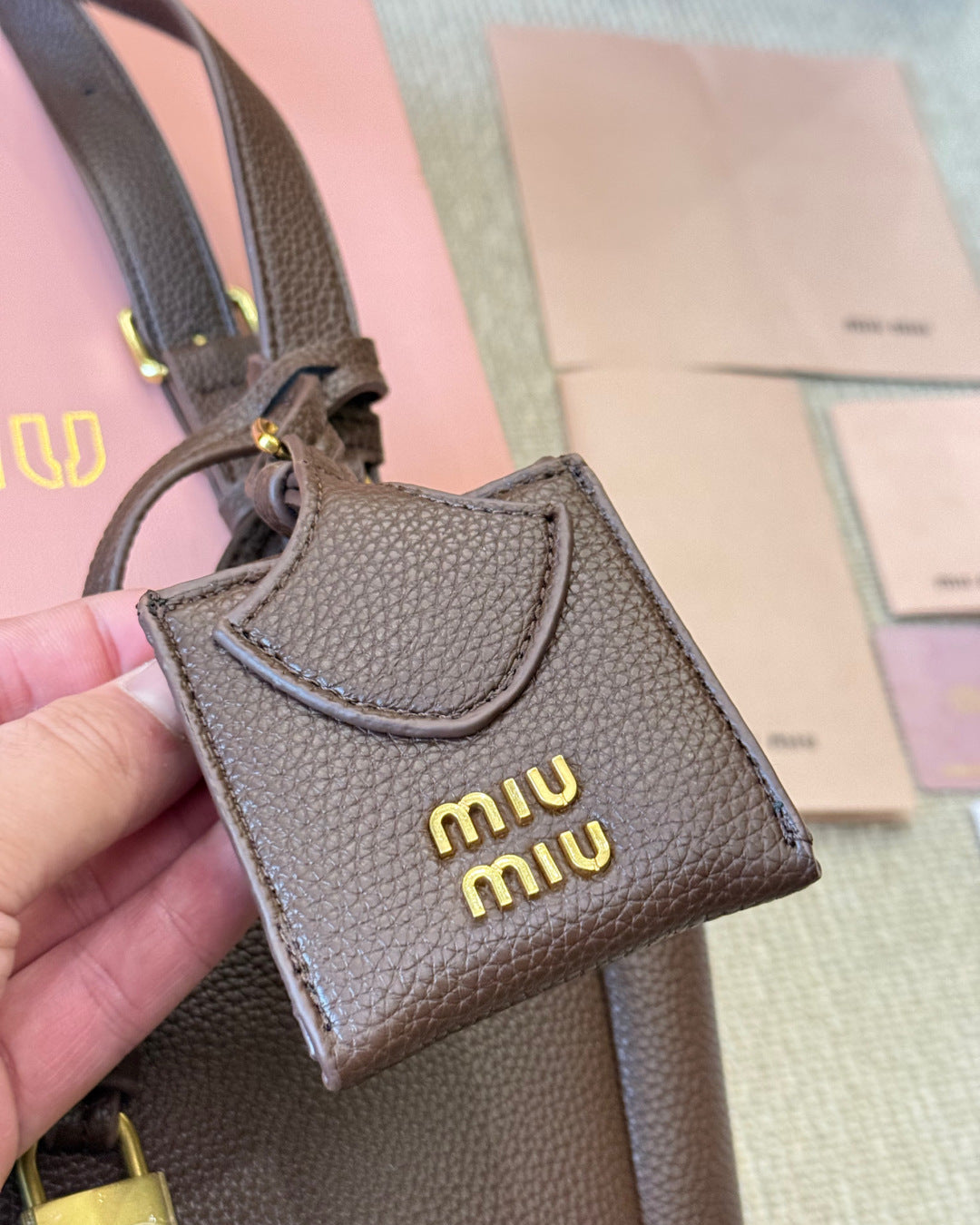 Fashionable Leather Bucket Bag