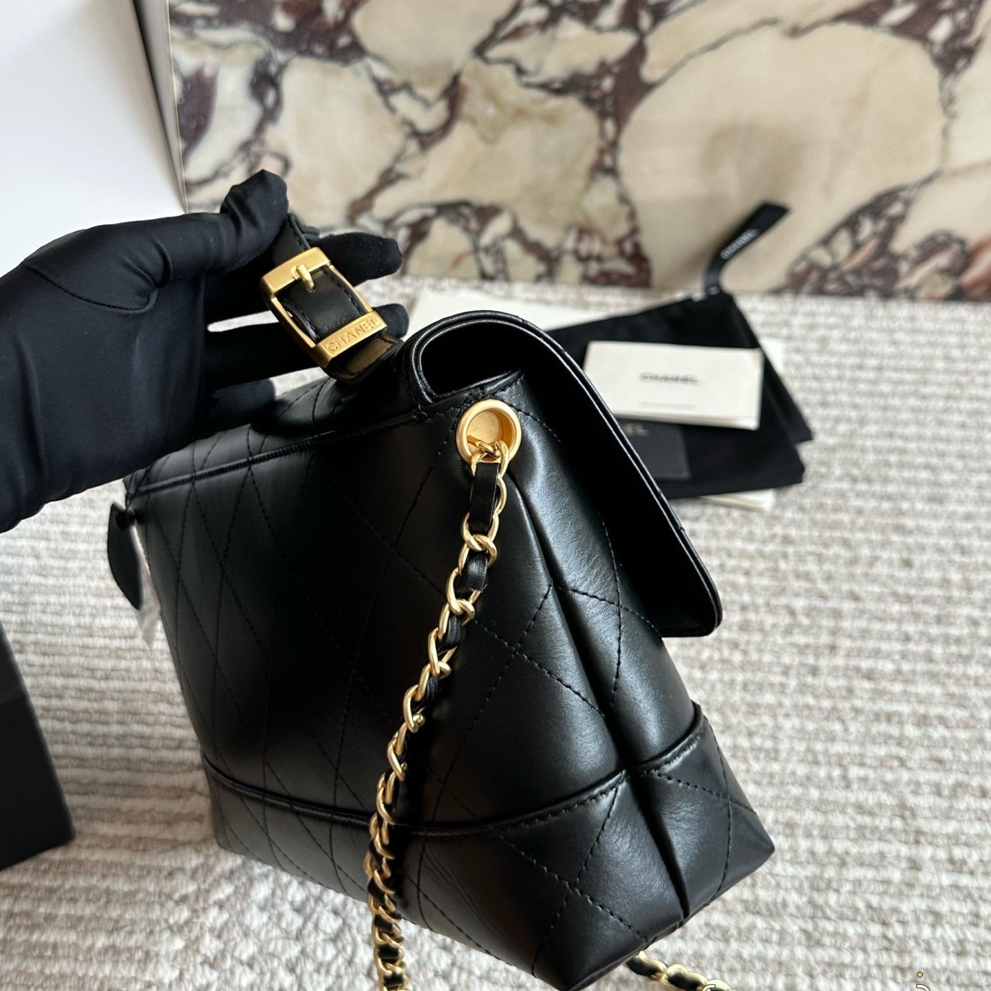 Cowhide leather crossbody bag