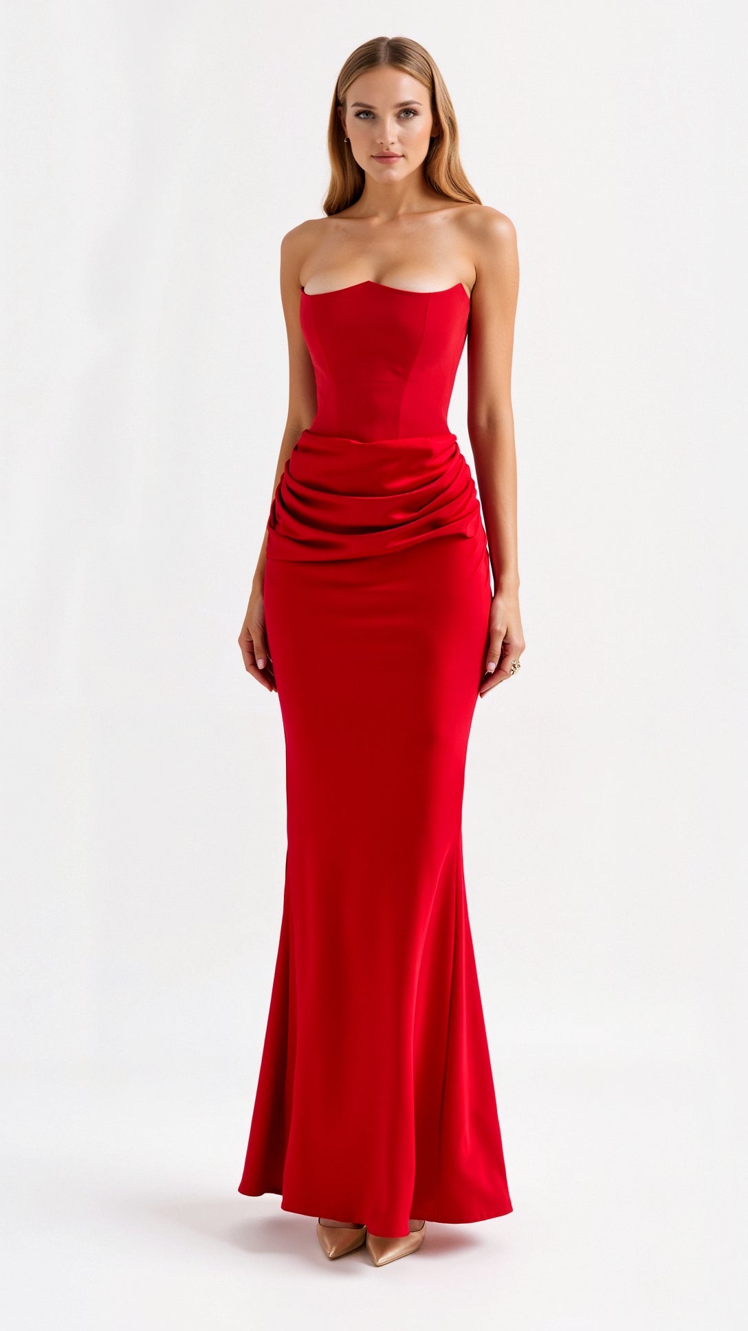 Strapless Maxi Dress