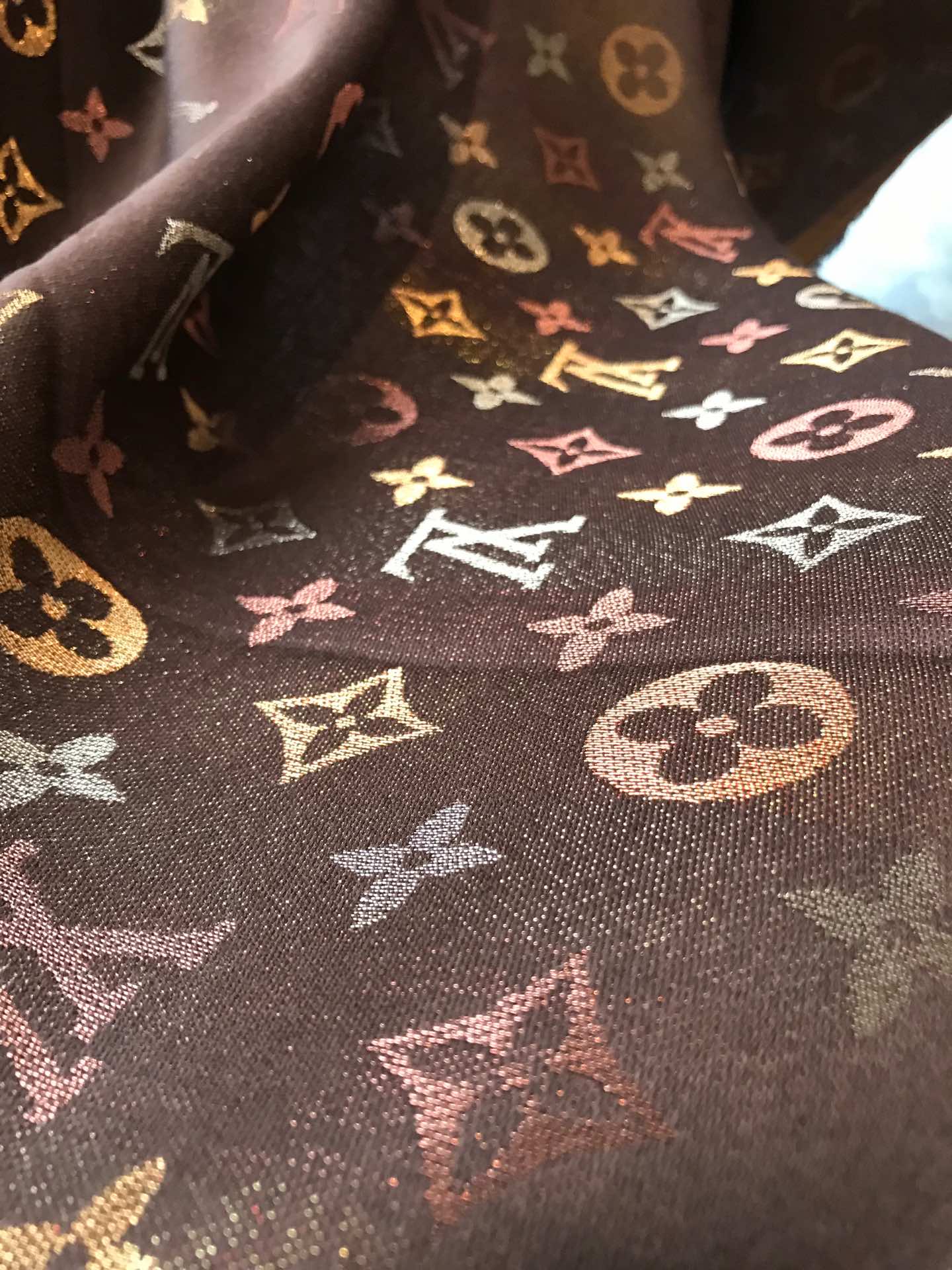 Silk cashmere scarf