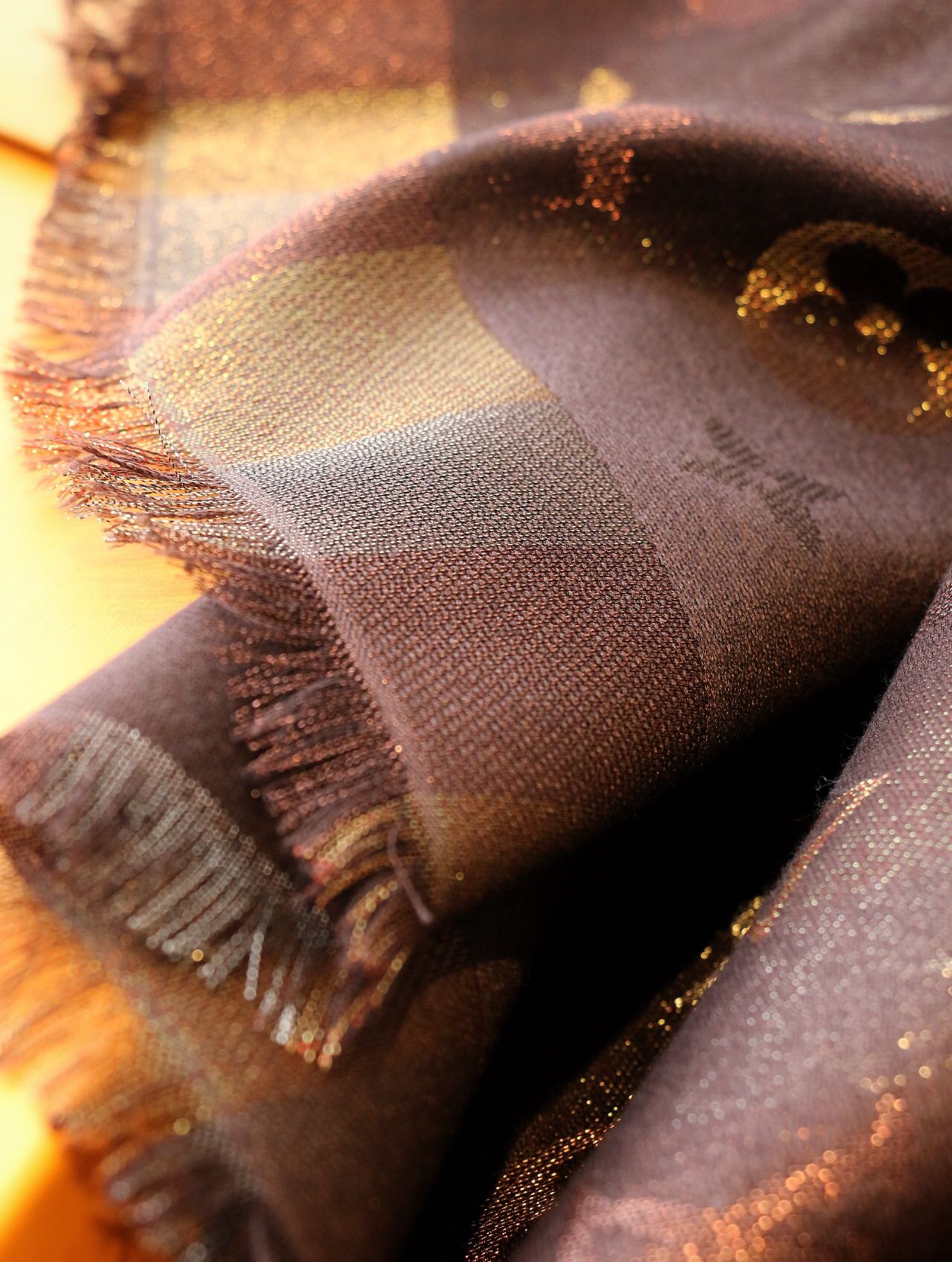 Silk cashmere scarf
