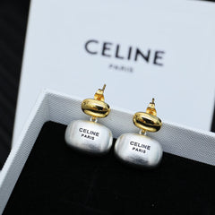 Colorblock Pendant Earrings