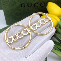 Classic Engraved Hoop Earrings