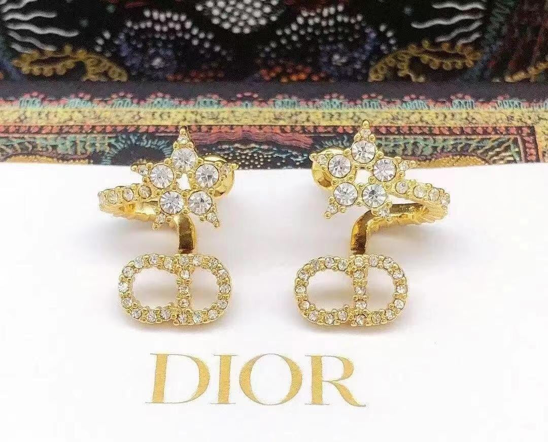 Diamond Star Earrings