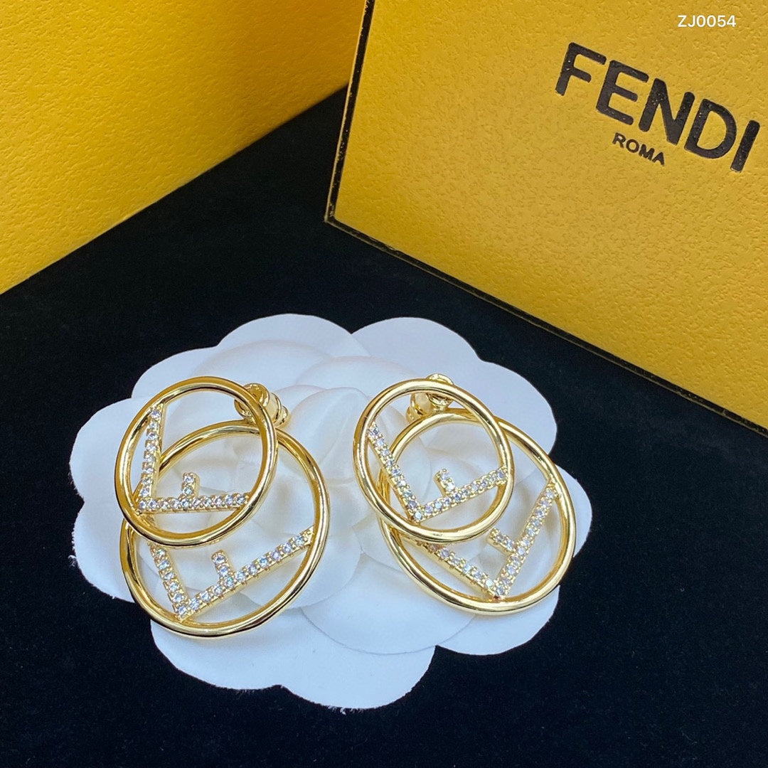 Fashion Double Hoop Earrings