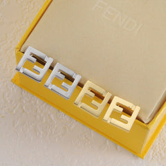Metal Square Earrings