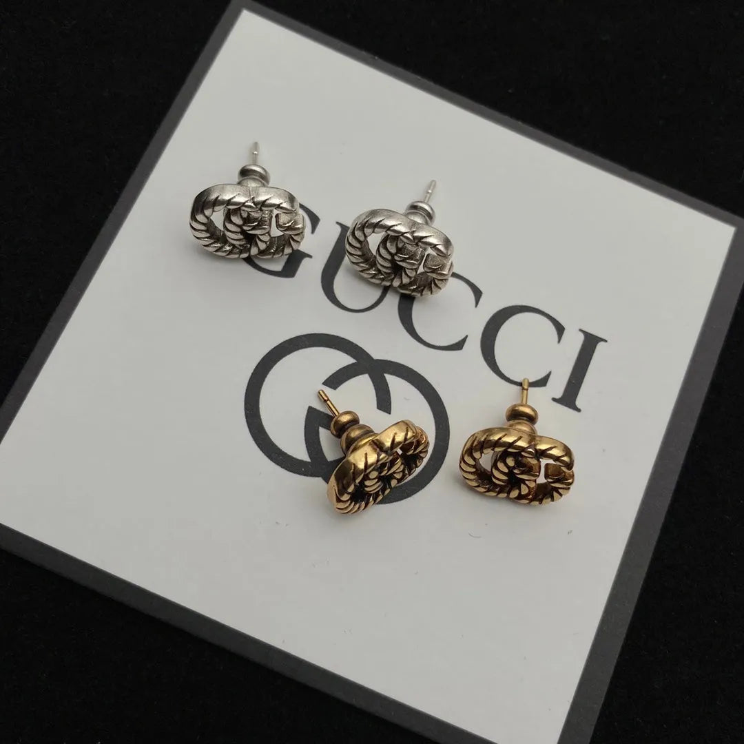 Threaded Stud Earrings