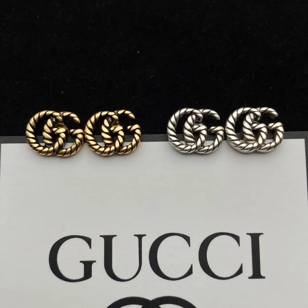 Threaded Stud Earrings