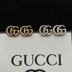 Threaded Stud Earrings