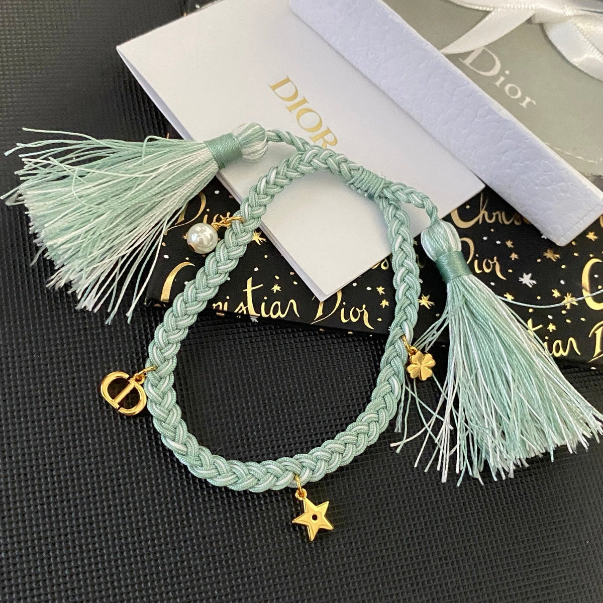 Tassels Braided Star Pendant Bracelet