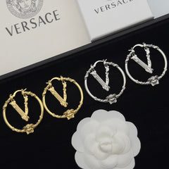 Personalized Avatar Circle Earrings