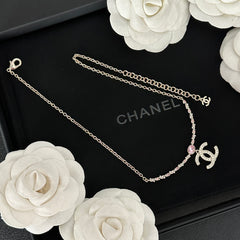 Stylish Pink Diamond Necklace