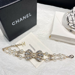 Bow Pearl Bracelet