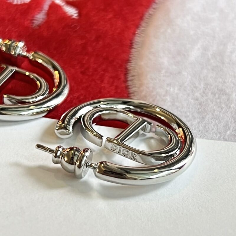 Letter Hoop Earrings