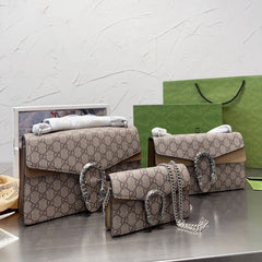 Beige and ebony Handbag
