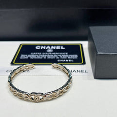 Diamond open bracelet