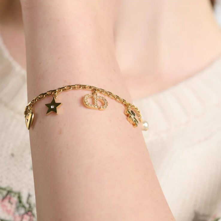 Four-Leaf Clover Lucky Bracelet