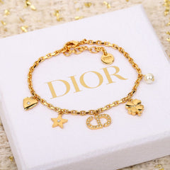 Four-Leaf Clover Lucky Bracelet