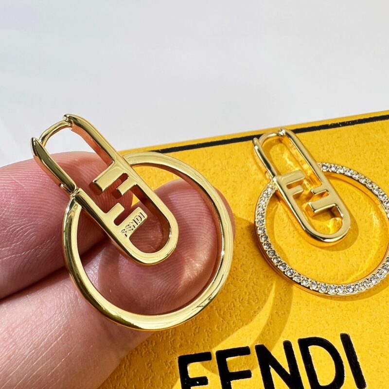 Fashion Round Diamond Drop Earrings