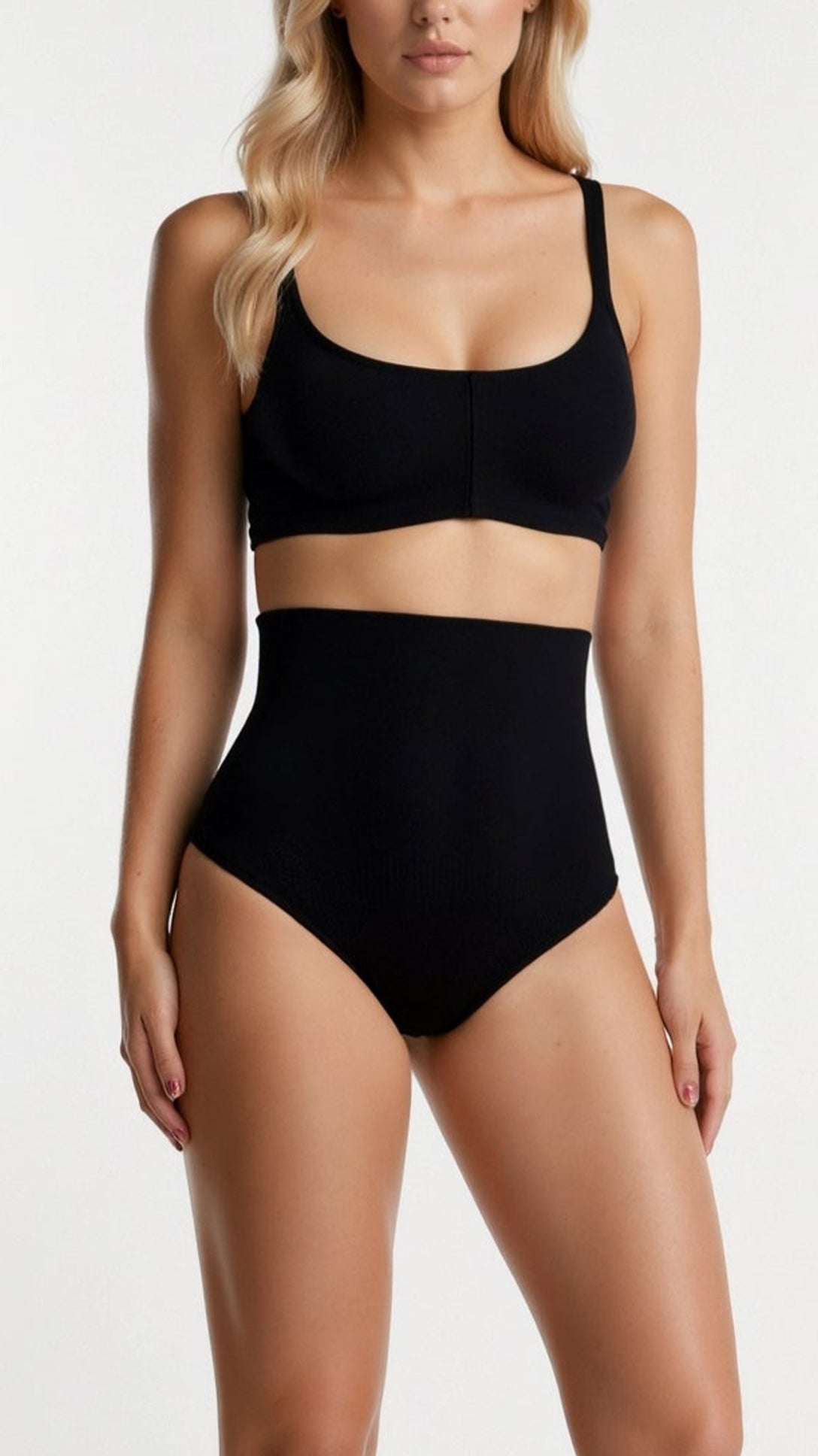 Seamless High-Waisted Thong