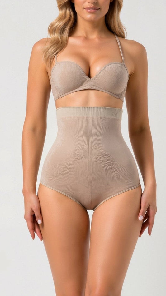 Seamless High-Waisted Briefs