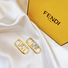 Fashionable Oval Earrings
