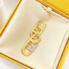 Fashionable Oval Earrings