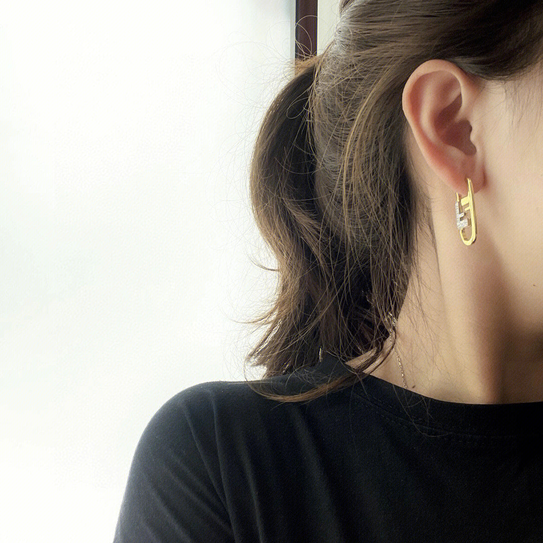 Fashionable Oval Earrings