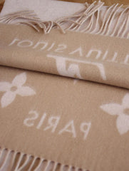 Classic Embossed Cashmere Scarf