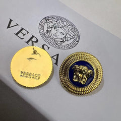 Enamel Avatar Round Earrings