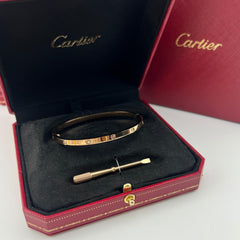 Small Model Bracelet with Diamonds