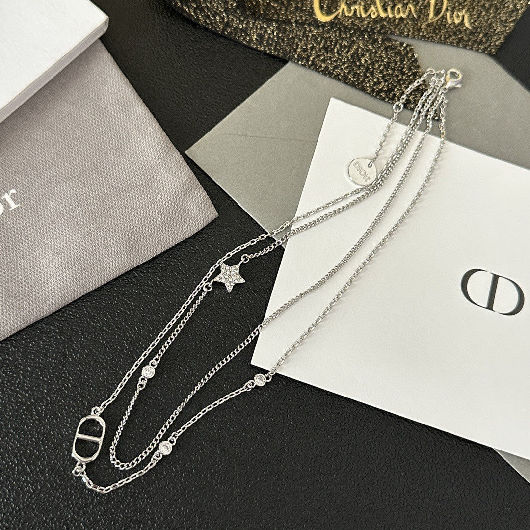 Classic Double-Layer Necklace