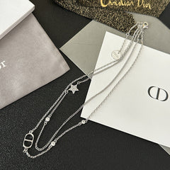 Classic Double-Layer Necklace