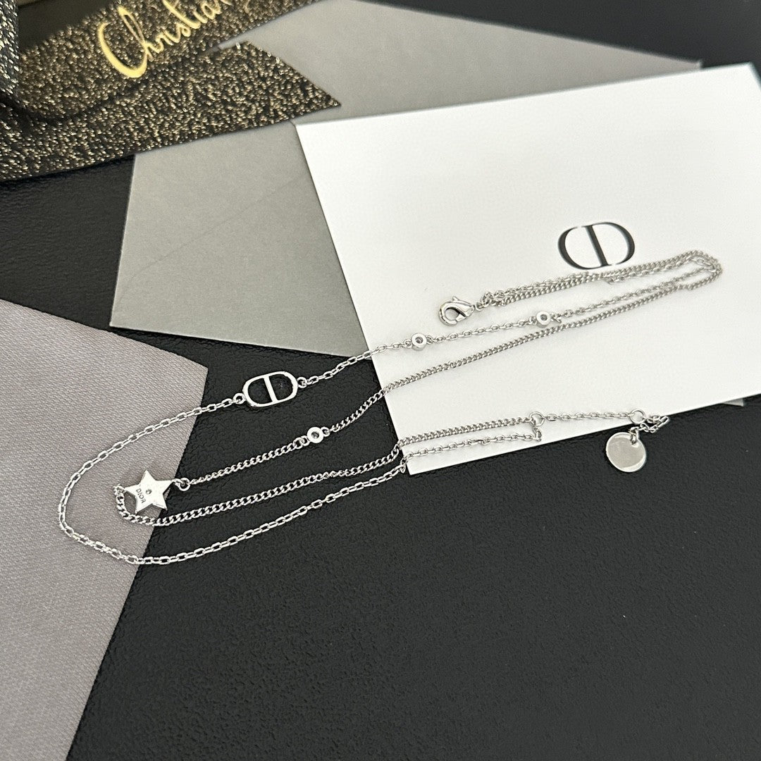 Classic Double-Layer Necklace