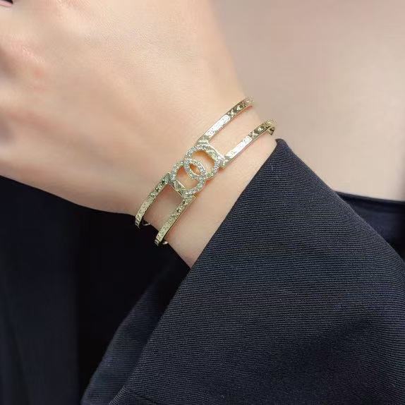 Diamond Double Wrap Bracelet