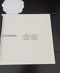 Sparkling Diamond Letter Earrings