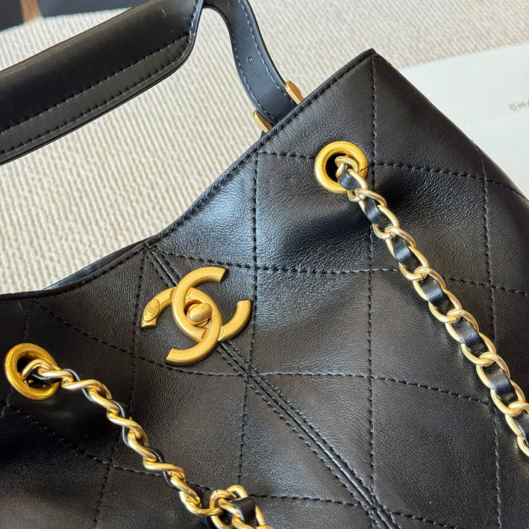 Vintage Argyle Tote Bag
