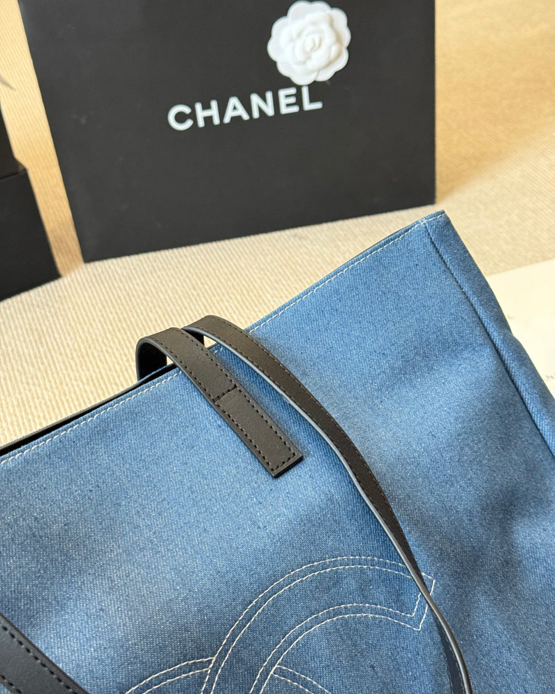 Fashionable Denim Tote Bag