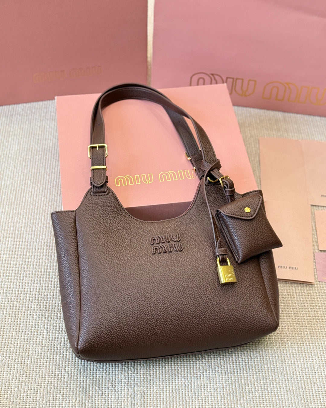 Fashionable Leather Bucket Bag