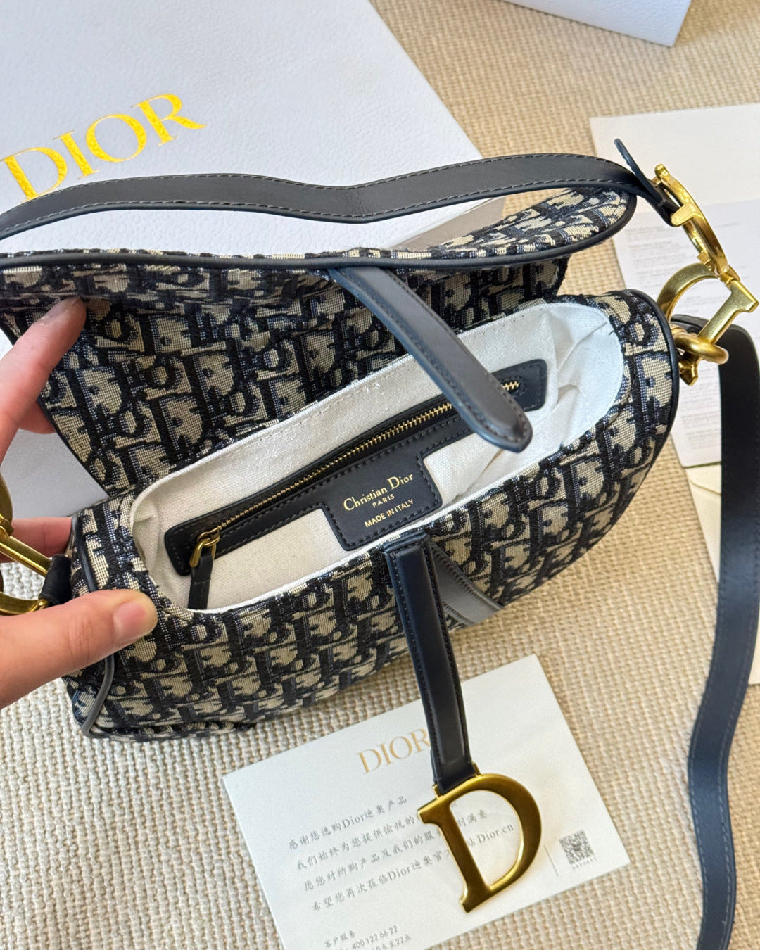 Fashionable Vintage Print Bag