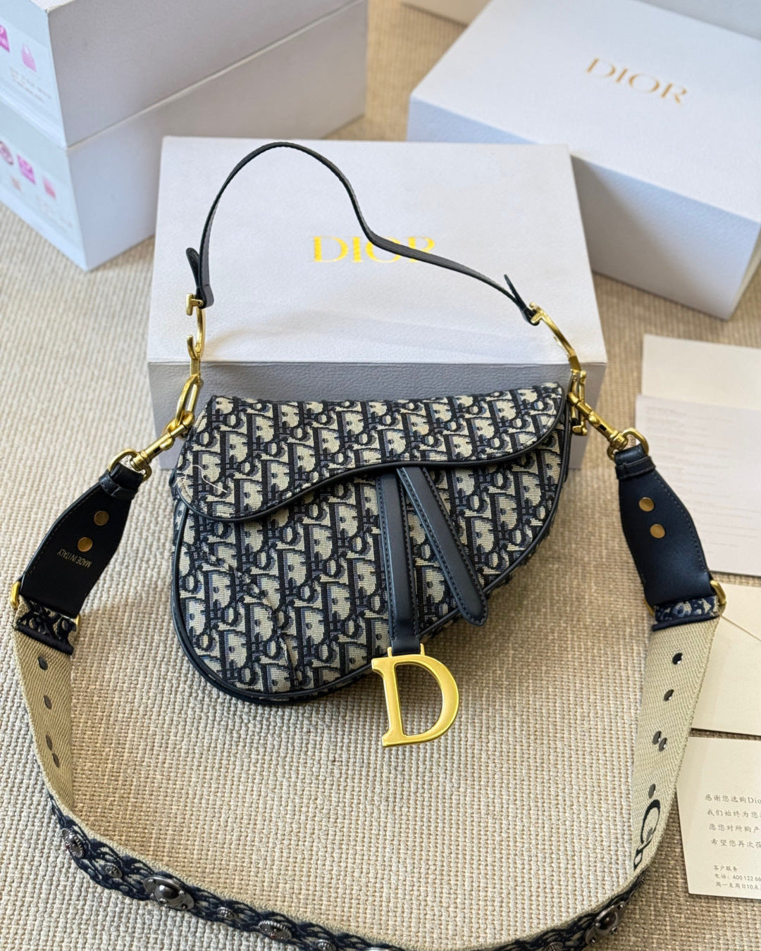 Fashionable Vintage Print Bag