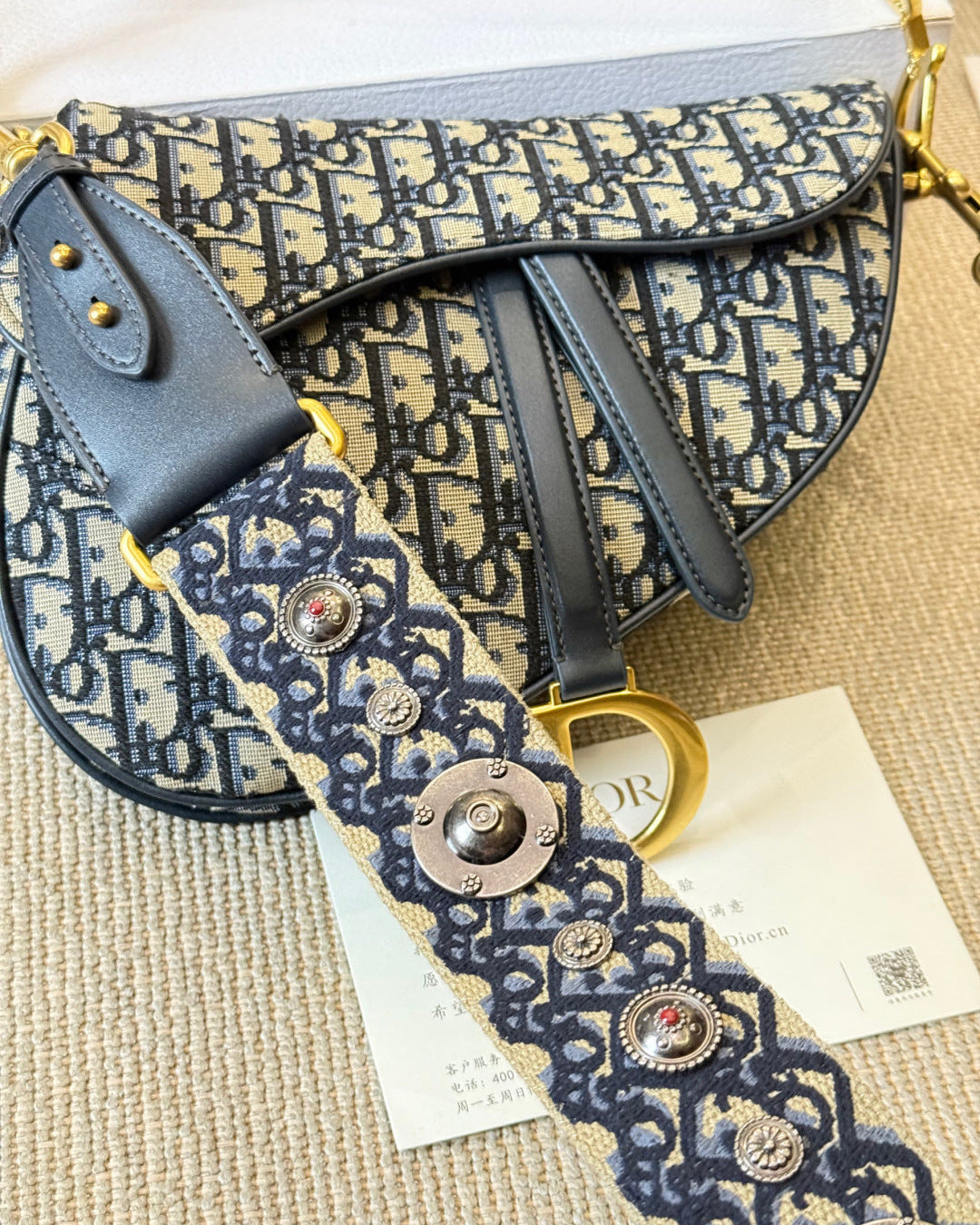 Fashionable Vintage Print Bag
