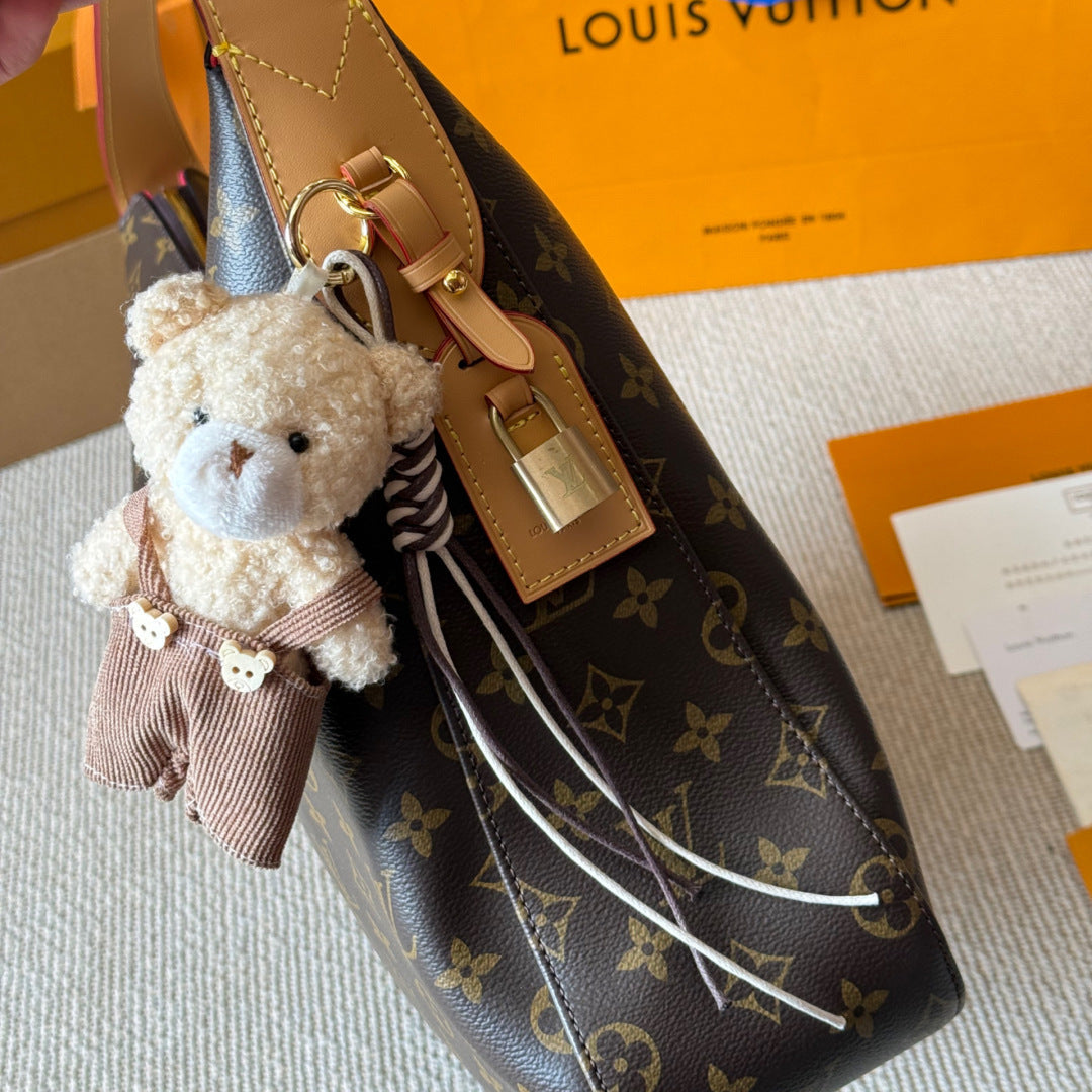 Classic 2-Size Printed Handbag