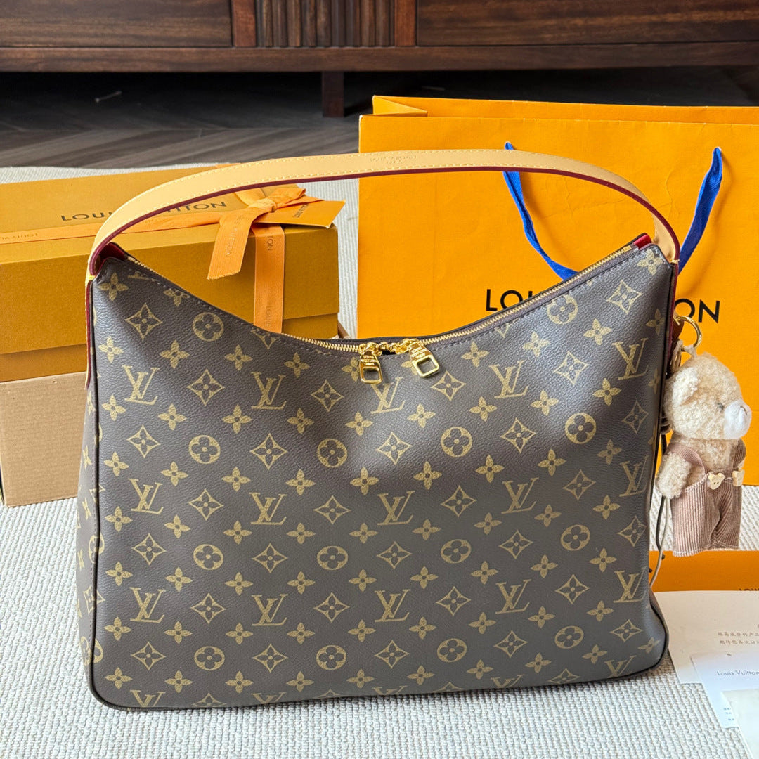 Classic 2-Size Printed Handbag