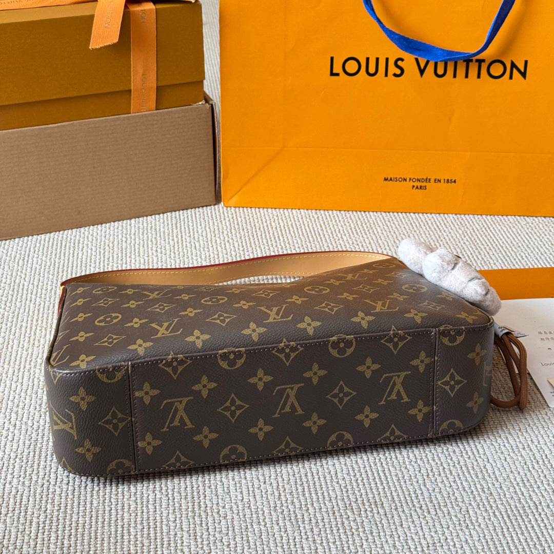 Classic 2-Size Printed Handbag