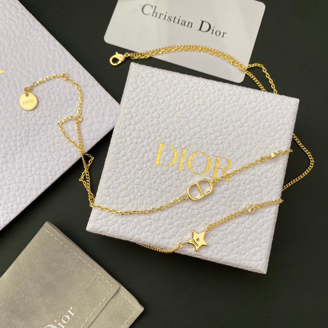 Classic Double-Layer Necklace