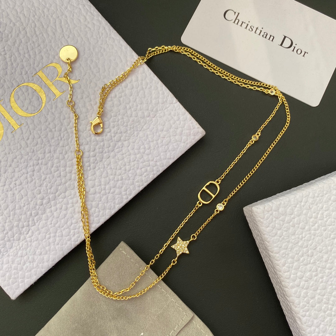 Classic Double-Layer Necklace