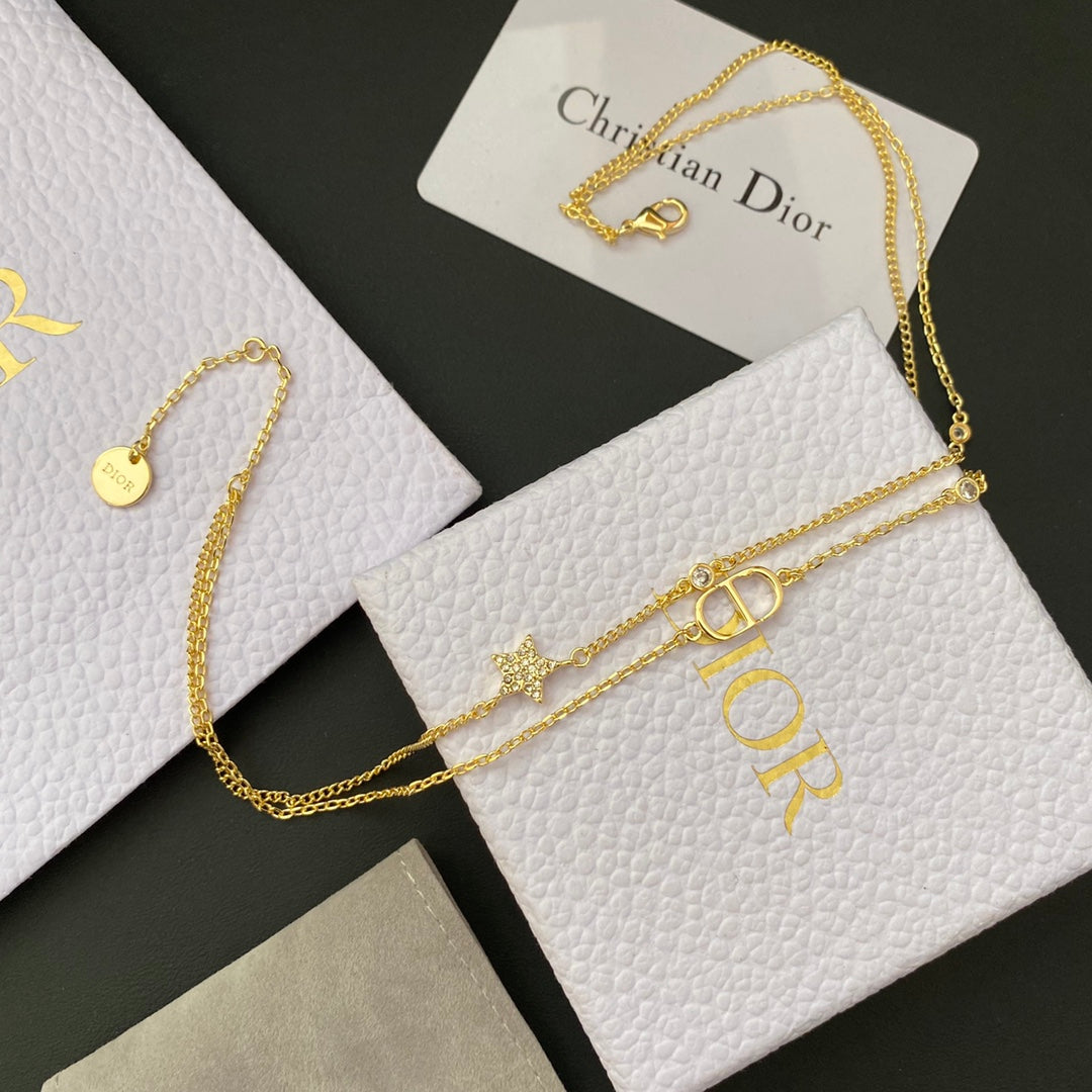 Classic Double-Layer Necklace