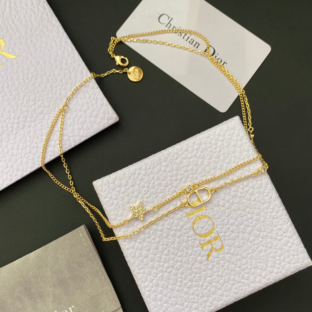 Classic Double-Layer Necklace